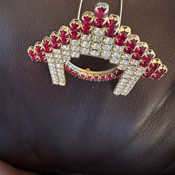 Other - Rhinestone picture frame 2 1/2” L x 2 1/2” W frame. 1 1/2” L x 1 1/2” W circle